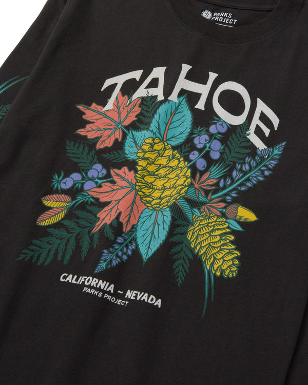 Shop Tahoe Spirit Long Sleeve Tee Inspired by Tahoe | vintage-black