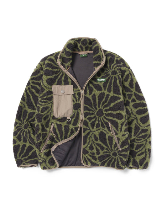 Shop Wildflowers Full Zip High Pile Fleece Inspired by Parks