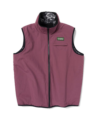 Shop Winter Moose Reversible Vest Inspired by our National Parks | black-berry