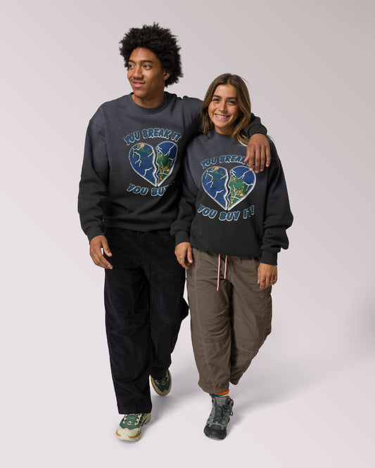 Shop You Break It Crew Inspiring to Restore Public Lands | vintage-black