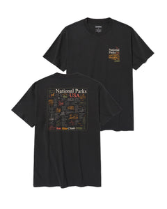 shop national park outline checklist tee inspired by our parks