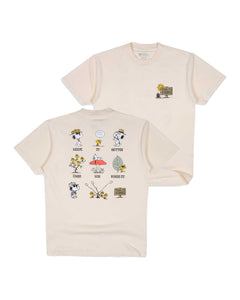 explore peanuts x parks project leave it better than you found it tee | natural