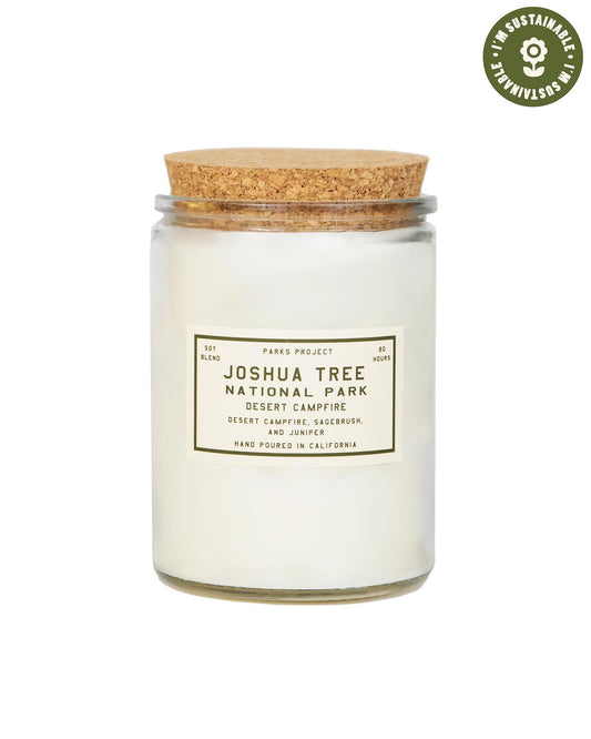 Shop Joshua Tree Desert Campfire Candle Inspired by Joshua Tree NP | clear